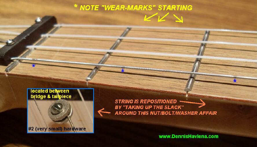 How to double the life of certain metal wound nylon core strings